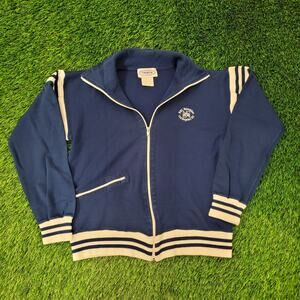 Vintage 1982 NBC Television Track Jacket Womens M/L 20x22 Los-Angeles